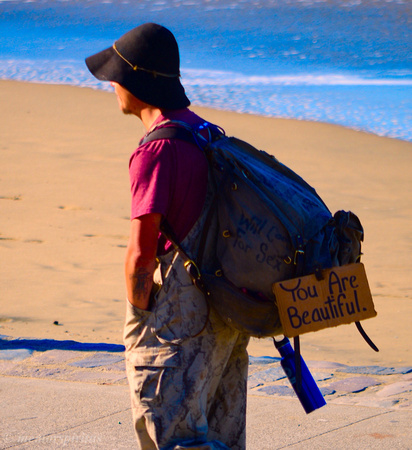 You Are Beautiful - Aquatic Park Beach, San Francisco