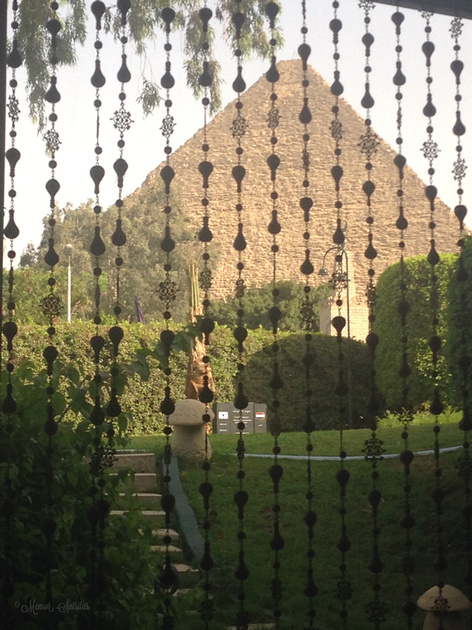 The Great Pyramid from Mena House