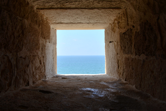 A glimpse of the Mediterranean Alexandria, Egypt