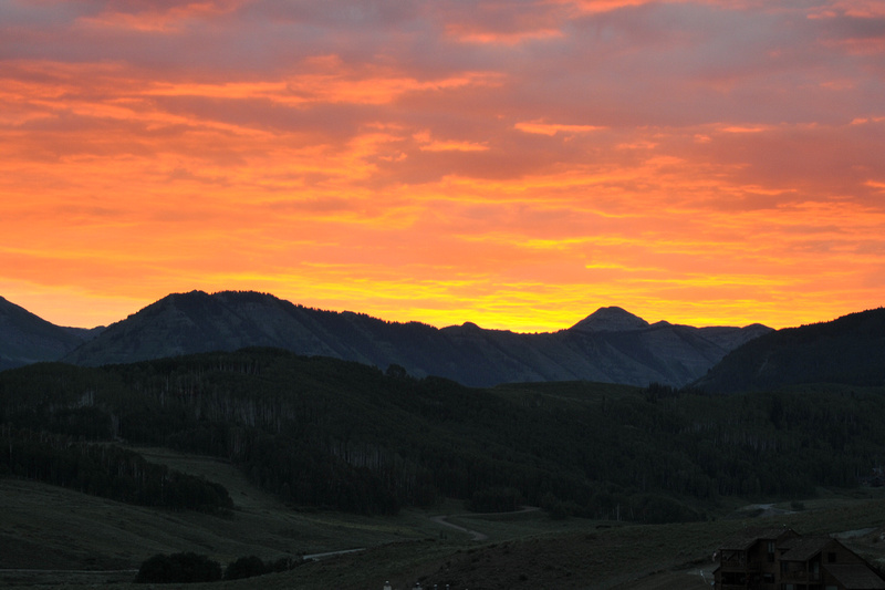 "Raining Fire in the Sky"