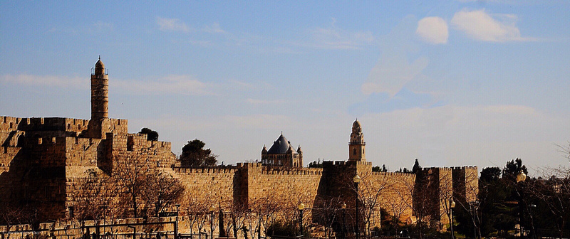 Old Jerusalem Skyline [Best Fit 5 x 15]